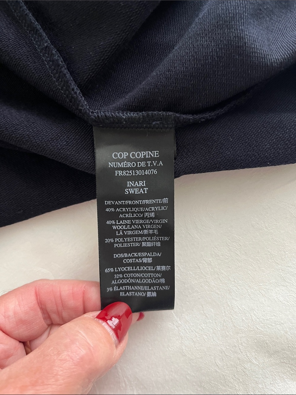Cop.Copine Inari high neck sweater - Picture 11 of 12